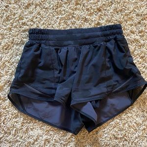 Size 2 Lululemon hotty hot shorts